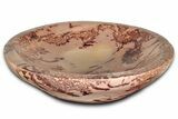 Polished Saharan Desert Jasper Dish - Morocco #326940-1
